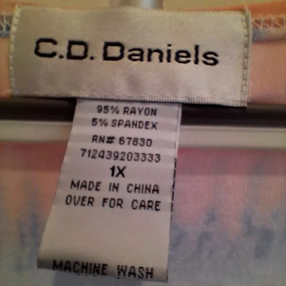 Tie-dyed Blouse from Cathy Daniels - Picture 4 of 9